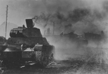 Sowieckie czołgi w Saksonii w 1945 roku