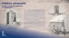 Pomnik poległym saperom w Warszawie
