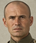 Kapitan NKWD Piotr Soprunienko (zdjęcie koloryzowane).